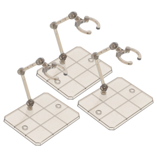 12Pcs Transparent Adjustable Action Figure Support Bases Durable Rack 2