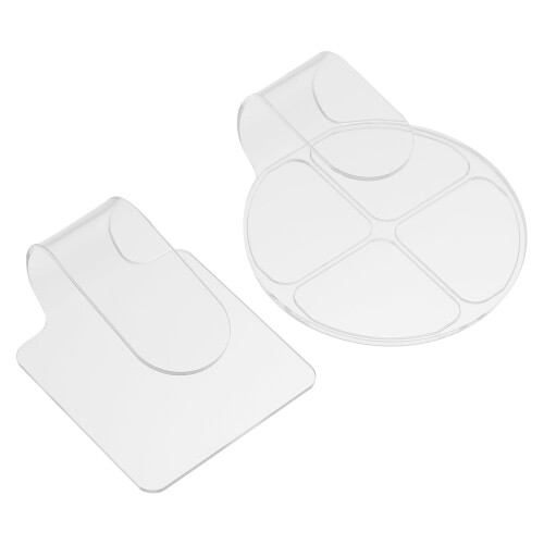 8Pièces Palettes Acryliques Blanches Pour Ongles