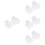 8Pièces Palettes Acryliques Blanches Pour Ongles 6