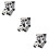 Socks Mid-Calf Zebra Pattern Warm Winter Stockings 10
