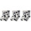Socks Mid-Calf Zebra Pattern Warm Winter Stockings 5