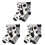 Socks Mid-Calf Zebra Pattern Warm Winter Stockings 3