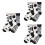 Socks Mid-Calf Zebra Pattern Warm Winter Stockings 7