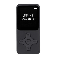 Ultra Thin 1.77" LCD MP3 MP4 Player 32G Bluetooth 5.0 Black