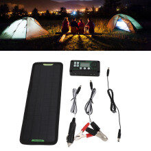 12V 10W MPPT Solar Charge Controller 32x12cm Black