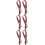 6Pcs Adjustable Brown Drywall Stilts Foot Band Replacement Straps 9