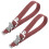 6Pcs Adjustable Brown Drywall Stilts Foot Band Replacement Straps 2