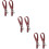 6Pcs Adjustable Brown Drywall Stilts Foot Band Replacement Straps 10