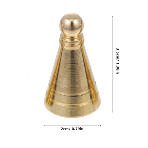 24Pcs Brass Incense Tower Molds for Creative DIY 1