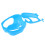 4Pcs Sky-Blue Plastic Bird Feeding Holders Pigeon Injection Frames 1