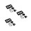 3Pcs Sturdy Black Metal License Plate Bracket Holder for Car Mount 7