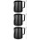 6Pcs Black Stainless Steel Cappuccino Pitcher Cups with Precise Scale 9