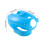 4Pcs Sky-Blue Plastic Bird Feeding Holders Pigeon Injection Frames 3