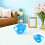 4Pcs Sky-Blue Plastic Bird Feeding Holders Pigeon Injection Frames 9