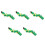 5Pcs Shape Wooden Twisting Blocks Creative Play Toy 8