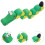 5Pcs Shape Wooden Twisting Blocks Creative Play Toy 11