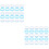 50Pcs Assorted Color Silicone Party Wristbands with Shark Pattern 6