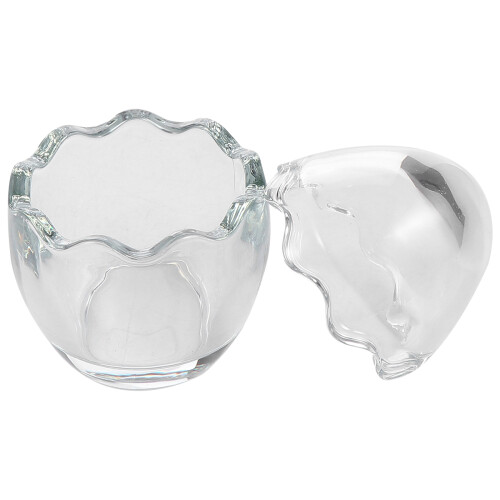 8Pcs Clear Glass Dessert Cups Yogurt Pudding Making Bowls 1