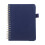 Dark Blue Password Book Organizer with Alphabetical Tabs PU Cover 1