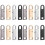 16Pcs Multi-Color Multi-Function Zipper Pulls for DIY Clothes Repair 5