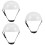 3Pcs Durable Pe Hard Hat Suspension Replacement with Impact Protection 9