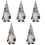 5Pcs Adorable Coffee Gnome Doll Multi Ornament 3