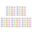 180Pcs Multi Color Cookie Shaped Pencil Sharpener Cute Kids Stationery 5