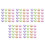 180Pcs Multi Color Cookie Shaped Pencil Sharpener Cute Kids Stationery 6