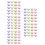 180Pcs Multi Color Cookie Shaped Pencil Sharpener Cute Kids Stationery 4