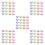 180Pcs Multi Color Cookie Shaped Pencil Sharpener Cute Kids Stationery 7