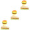 6Pcs PU Simulation Bread Model Fake Sandwich Food Prop 7