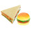 6Pcs PU Simulation Bread Model Fake Sandwich Food Prop 1