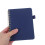 Dark Blue Password Book Organizer with Alphabetical Tabs PU Cover 4