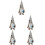 5Pcs Adorable Coffee Gnome Doll Multi Ornament 6