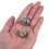 2Sets High Accuracy Silver Steel Scale Calibration Weights for Lab Use 11