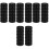 88Pcs Plastic Binding Discs Black for Student Notebooks and Office Use 5