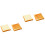 4Pcs Bright PU Bread Model Decor for Bakery and Educational Use 6