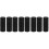 88Pcs Plastic Binding Discs Black for Student Notebooks and Office Use 6