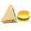 6Pcs PU Simulation Bread Model Fake Sandwich Food Prop 3