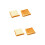 4Pcs Bright PU Bread Model Decor for Bakery and Educational Use 9