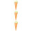 3Pcs Green Simulation Ice Cream Model Artificial Decor Prop for Photos 8