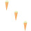 3Pcs Green Simulation Ice Cream Model Artificial Decor Prop for Photos 9