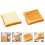 4Pcs Bright PU Bread Model Decor for Bakery and Educational Use 11