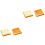 4Pcs Bright PU Bread Model Decor for Bakery and Educational Use 5