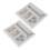 6Pcs Silicone Roman Column Cake Decor Mold for DIY Crafting 3