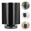 4Pcs Acrylic Menu Display Holders Black Rotating Tabletop Sign Stands 11