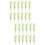 200Pcs Miniature Toy Trees Green Plastic Model for Train Scenery Decor 4
