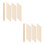 200Pcs Flat Bamboo Dual-Ended Stylus Tools for Scratch Paper Artwork 8