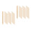 200Pcs Flat Bamboo Dual-Ended Stylus Tools for Scratch Paper Artwork 5