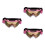 3Pcs Lightweight Tpu Motorcycle Goggles Multi Color Protective Eyewear 10